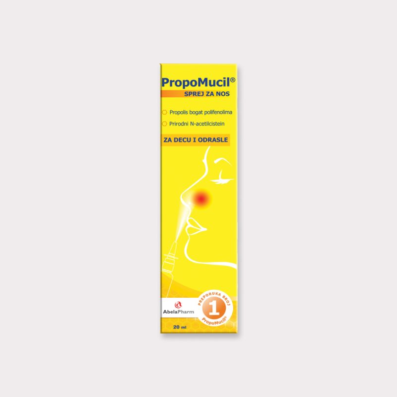 PropoMucil® SPREJ ZA NOS ZA DECU I ODRASLE, 20 ml